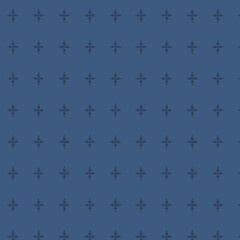 Naklejka premium Blue Cross Pattern Background