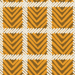 Modern herringbone diagonal seamless pattern. Minimalist neutral zig zag design, abstract flooring tile design. Yellow charcoal classic chevron texture warm tones 