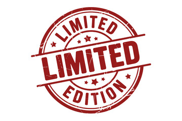 Exclusive limited edition stamp graphic for promotions, offering a sense of scarcity and urgency to boost sales, creating buzz around product launches