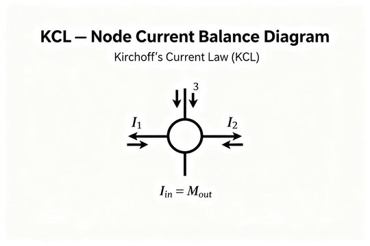 Understanding Kirchoff's Current Law Node Balance Diagram in Electrical Engineering