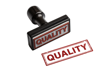 Ensure product quality with this professional stamp, showing a commitment to excellence and high standards for customer satisfaction and business success