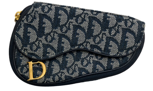 【Christian Dior】_クリスチャンディオール_トロッター柄_ サドルバッグ