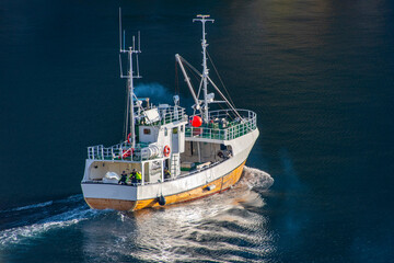Fishing Vessel in Lofoten - Norway