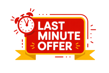 Act Fast Limited Time Last Minute Offer with Clock, Don't Miss Out, Grab Your Deal Now, Hot Discount, Hurry Up, Special Promotion, Shop Now, Quick Sale