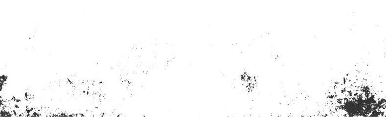Black speckles and splotches on a white background grunge texture