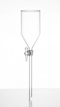 Separatory Funnel - Lab Equipment for Chemical Separations.