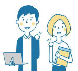 働く人　オフィスワーカー