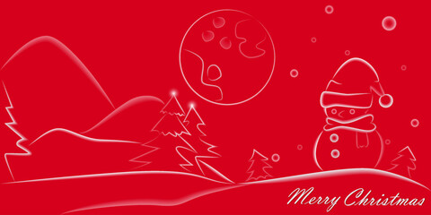 Beautiful christmas background.Vector illustrations.