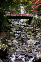 箕面の滝の風景