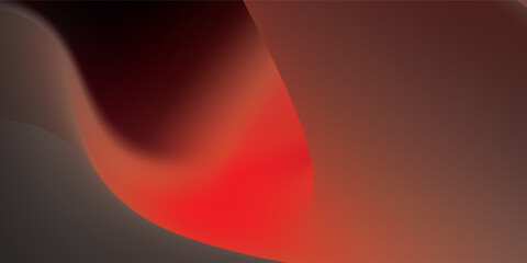 Abstract black, red, and white gradient mesh background vector illustration with a curved design. Perfect for web banners, posters, covers, templates, brochures, wallpapers, and flyers.