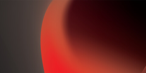 Abstract black, red, and white gradient mesh background vector illustration with a curved design. Perfect for web banners, posters, covers, templates, brochures, wallpapers, and flyers.