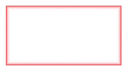 Minimal black rectangle framed by a bold red border simple graphic element © mirukser