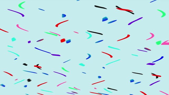 Abstract Colorful Shapes