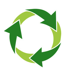 green recycle symbol