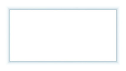 Obraz premium Minimalist Glowing Blue Rectangular Frame on Dark Background for Technology or Design