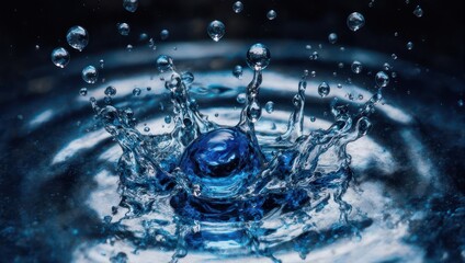 Captivating Water Splash - A Moment Frozen in Time.