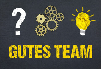 Obraz premium Gutes Team 
