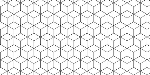 Fototapeta premium Abstract diamond style minimal blank cubic. Geometric pattern illustration mosaic, square and triangle wallpaper. 