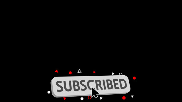 Typography Social Subscribe 3