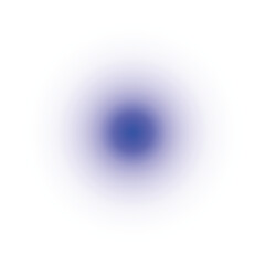 Vibrant Blue Light Orb Abstract Digital Glow on Dark Background