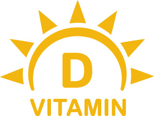 Sunlight Vitamin D Supplement Icon