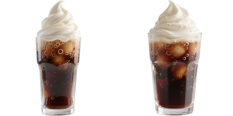 コーラフロート　アイス　飲み物