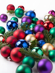 christmas tree with gift boxes