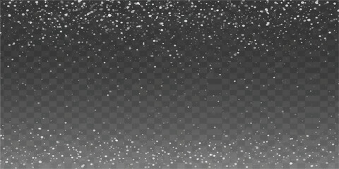 Blue winter night pattern of falling snow, water drops on the window, and light texture for a Christmas holiday wallpaper