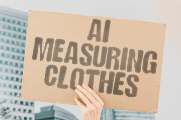 "AI Measuring Clothes" Scanners determine body dimensions for custom garment sizing accurately. MEASURE. CLOTHING. SIZE. FIT. BODY.
