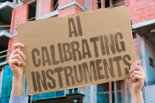 "AI Calibrating Instruments" Systems adjust equipment ensuring accurate measurements and performance standards. CALIBRATE. INSTRUMENT. ACCURACY. MEASURE. ADJUST.