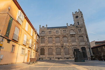 Cityscape of Leon (Castilla y Leon, Spain)