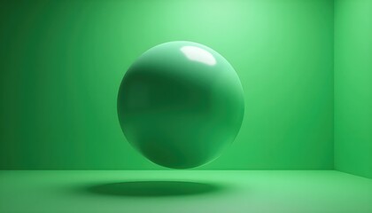 A Balanced Composition of Soft Floating Rounded Forms