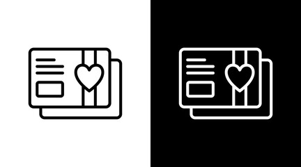 Wedding Invitation  White Icon Set Design