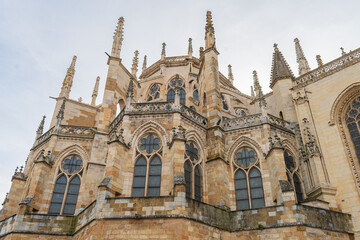 Fototapeta premium Cityscape of Leon (Castilla y Leon, Spain)