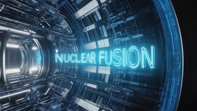 Nuclear fusion power plant.