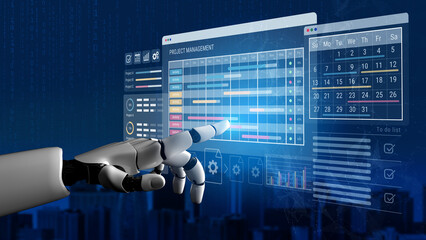 AI assists in creating intelligent project management dashboards that automate tracking, optimize scheduling, and enhance productivity across collaborative digital environments. Parse