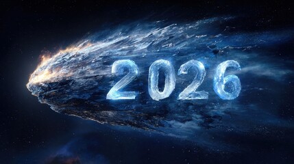 A large asteroid with a number of on it