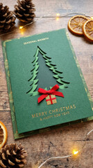 Seasonal warmth glossy glow lighting sparkle satin shine dreamy magic moment colours flames affection Christmas and New Year 2026 Background Concept