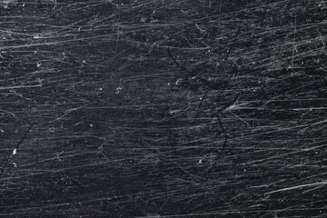 Black background scratches and noise, overlay full screen scuffs on the surface aged abstract...