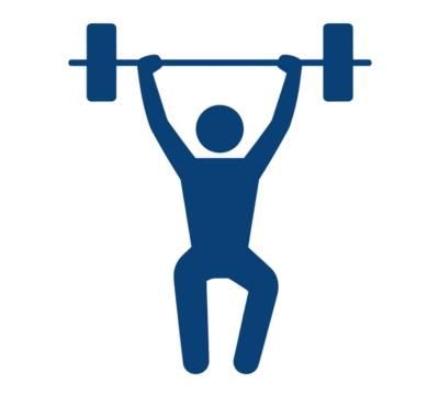 Powerful athlete lifting heavy barbell overhead showcasing strength and determination, perfect for fitness, gym, and training themes, athletic achievement