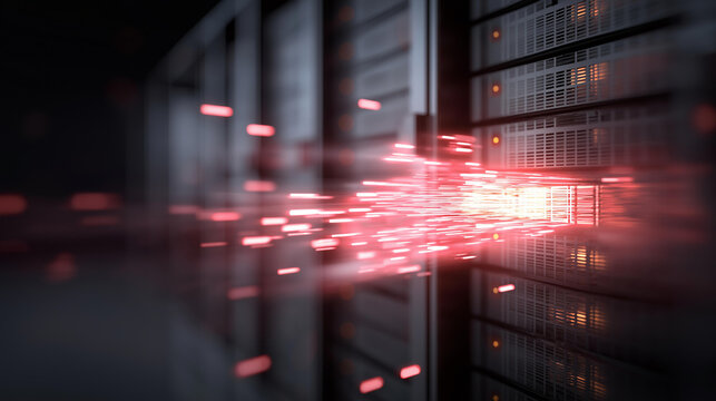 DDoS attack visualization showing multiple compromised systems flooding single target, denial of service disruption, user access blocking, cybersecurity threat, network overload at