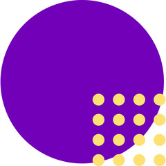 Cirlcle Memphis Shape