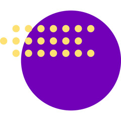 Cirlcle Memphis Shape