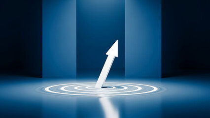 Upward Arrow Symbolizing Strong Business Growth and Long-Term Success