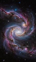 Ai image deep space nebula