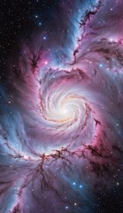 Ai image deep space nebula