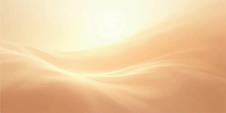 Abstract background featuring soft golden and yellow waves with a subtle orange texture and smooth gradient lines