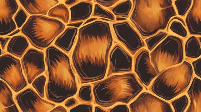 Turtle shell texture with copy space. Close-up turtle pattern. Reptile shell design. Turtle scales. Realistic turtle shell. Turtle design texture. Detailed turtle shell close-up. Wild Animal texture.	