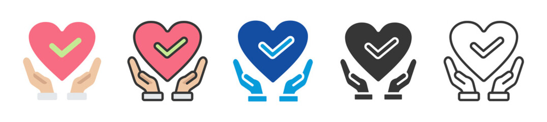 ethic icon set multi style various collection