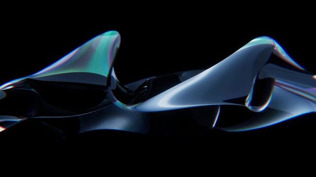 liquid glass effect motion background loop animated

